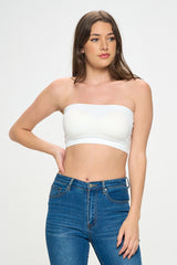 DEANNA RIBBED BANDEAU