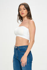 DEANNA RIBBED BANDEAU