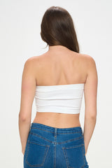 DEANNA RIBBED BANDEAU