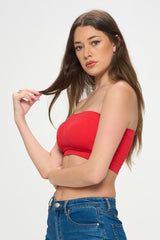 DEANNA RIBBED BANDEAU