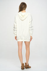 POST HOODIE DRESS