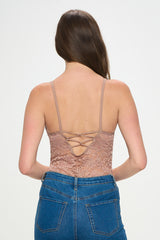 AMANDA SHEER LACE BODYSUIT