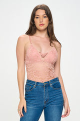 AMANDA SHEER LACE BODYSUIT