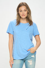TALIA EYELET TEE