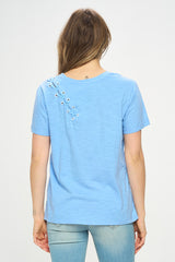 TALIA EYELET TEE