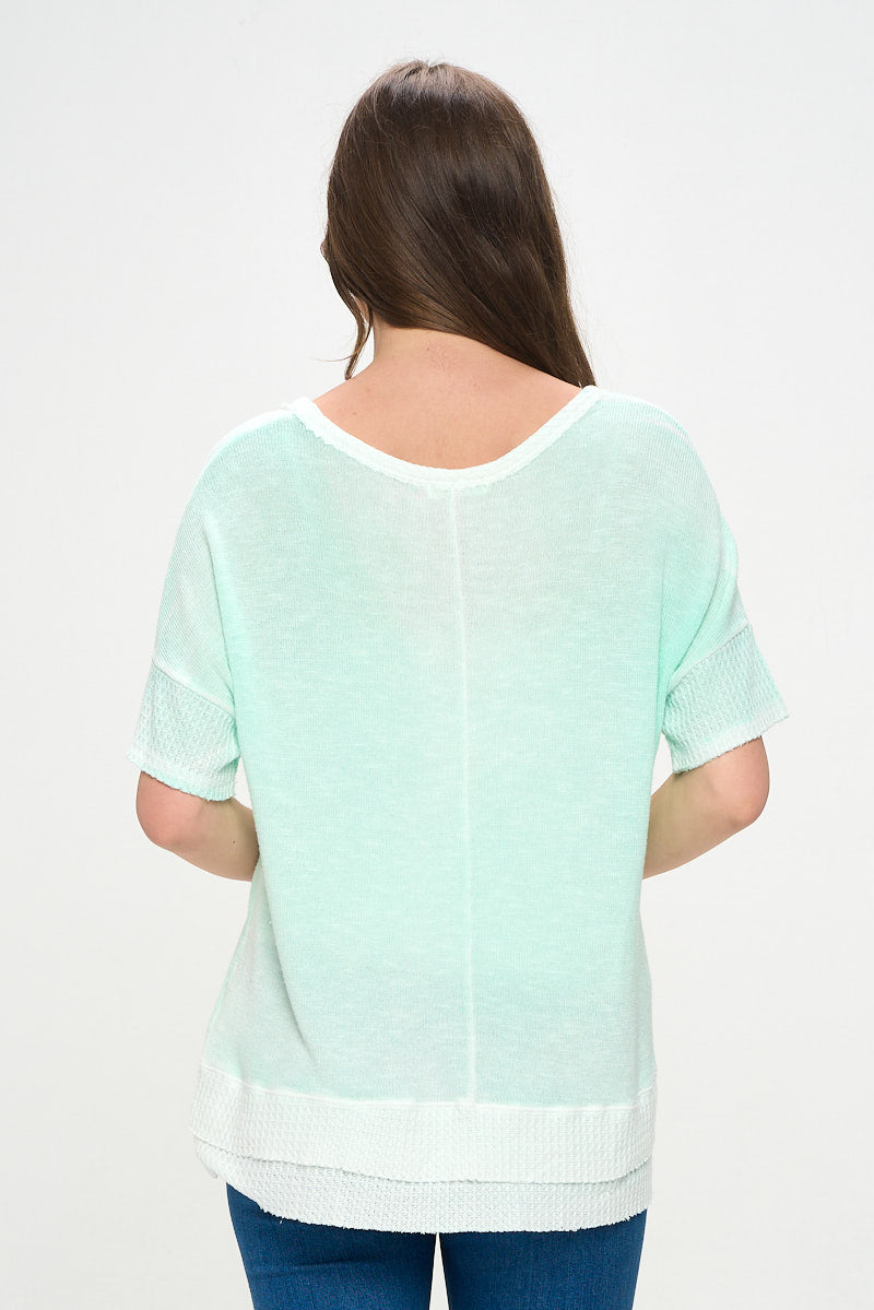 LIGHTWEIGHT V NECK SWEATER