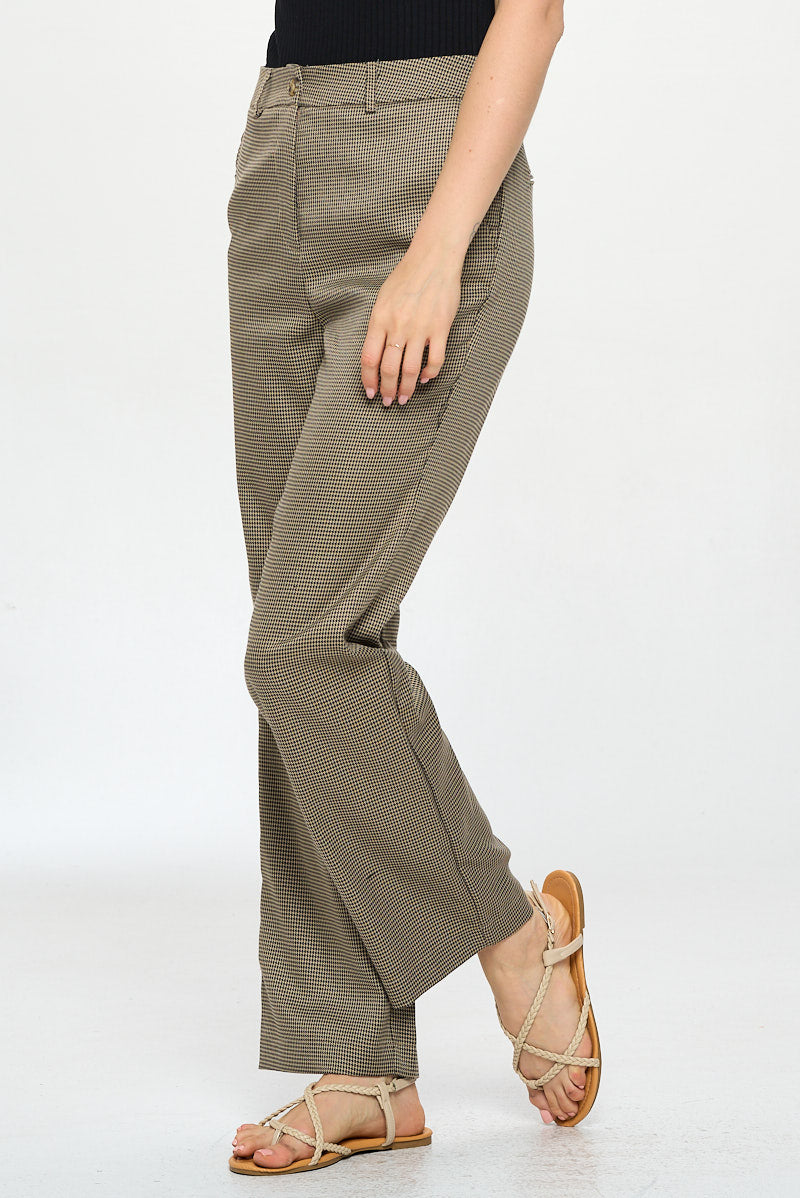 PLAID TROUSER PANT