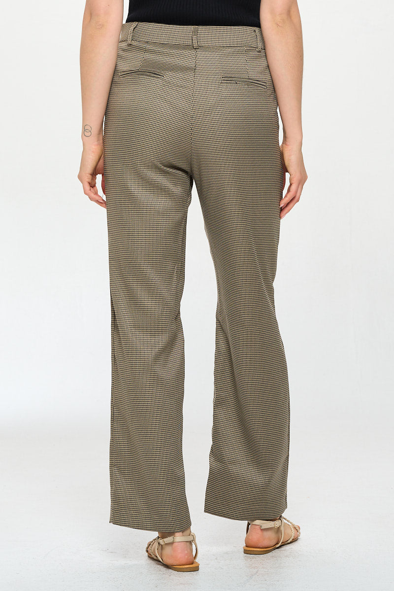 PLAID TROUSER PANT