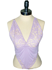 SARAH DEEP V LACE BODYSUIT