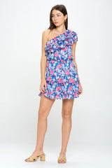ROSALIE ONE SHOULDER DRESS