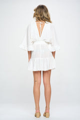 POPPY SURPLICE FRONT DRESS