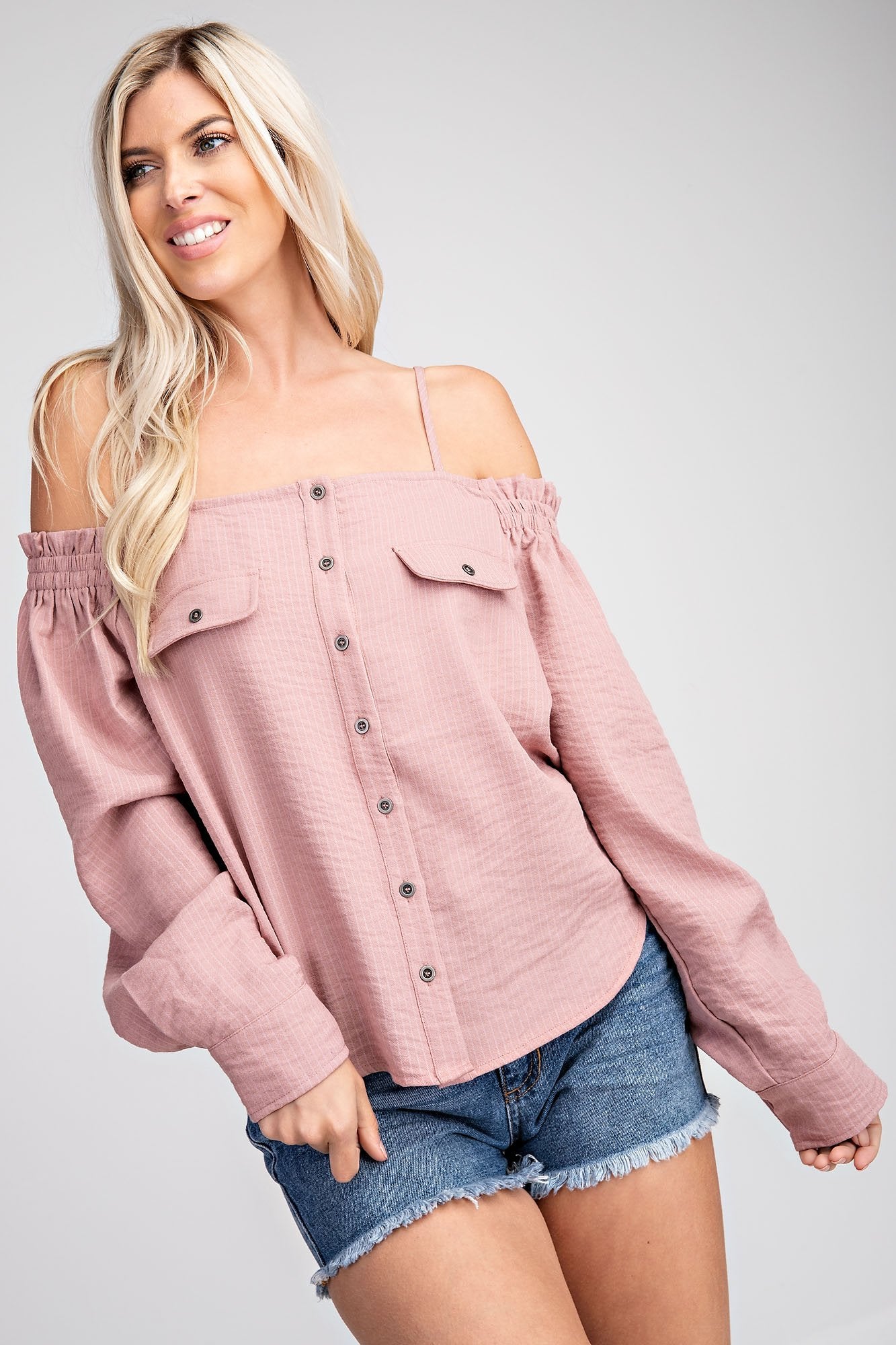 OFF SHOULDER WITH CAMI STRAPS