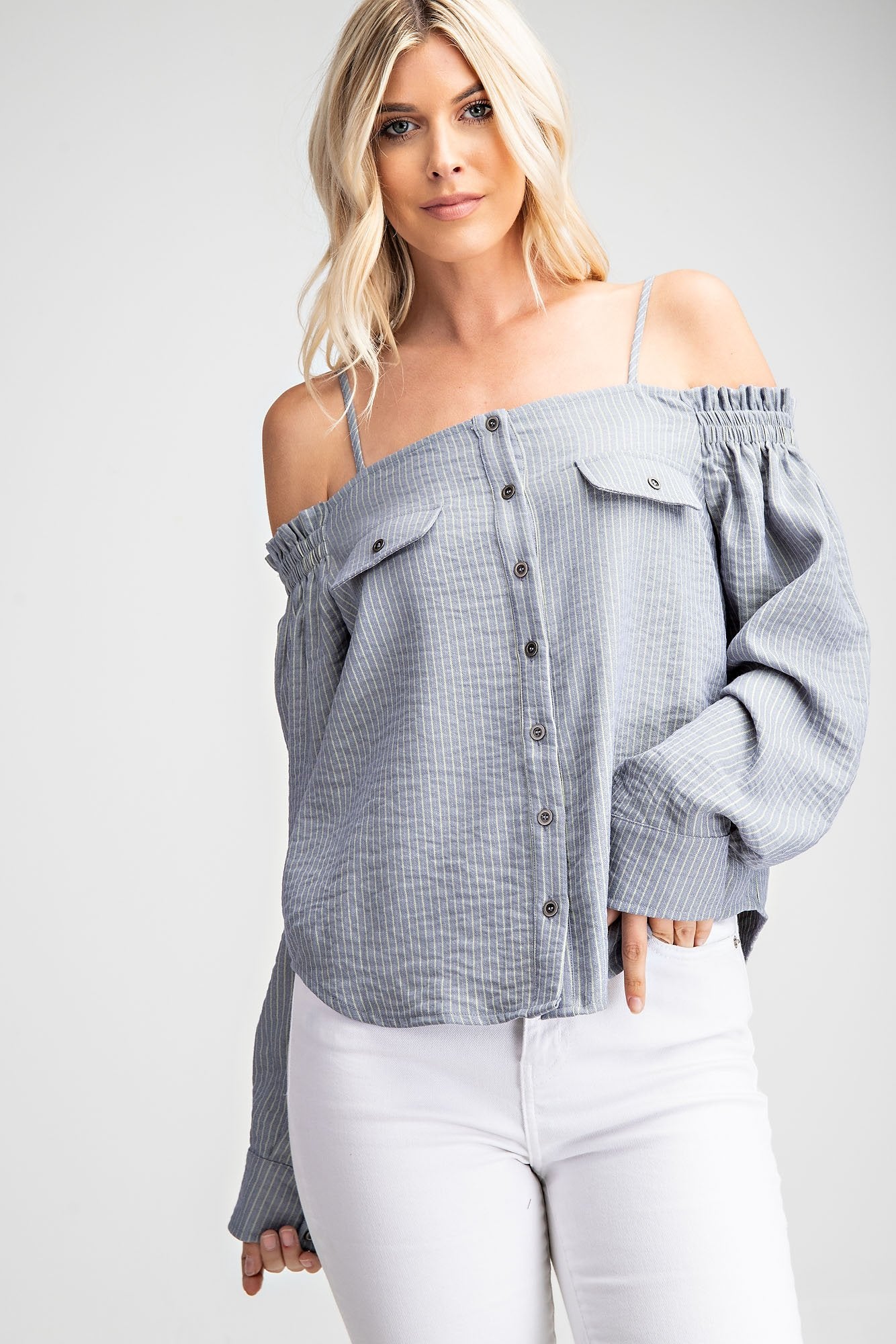 OFF SHOULDER WITH CAMI STRAPS