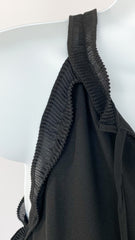 PLEATED DETAIL TIE NECK TANK