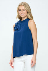 ONE SHOULDER CAP SLEEVE RUFFLE BLOUSE