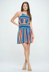 MALLI STRIPED DRESS