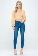 LONG SLEEVE CROP TOP