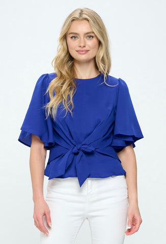 SELF TIE TOP